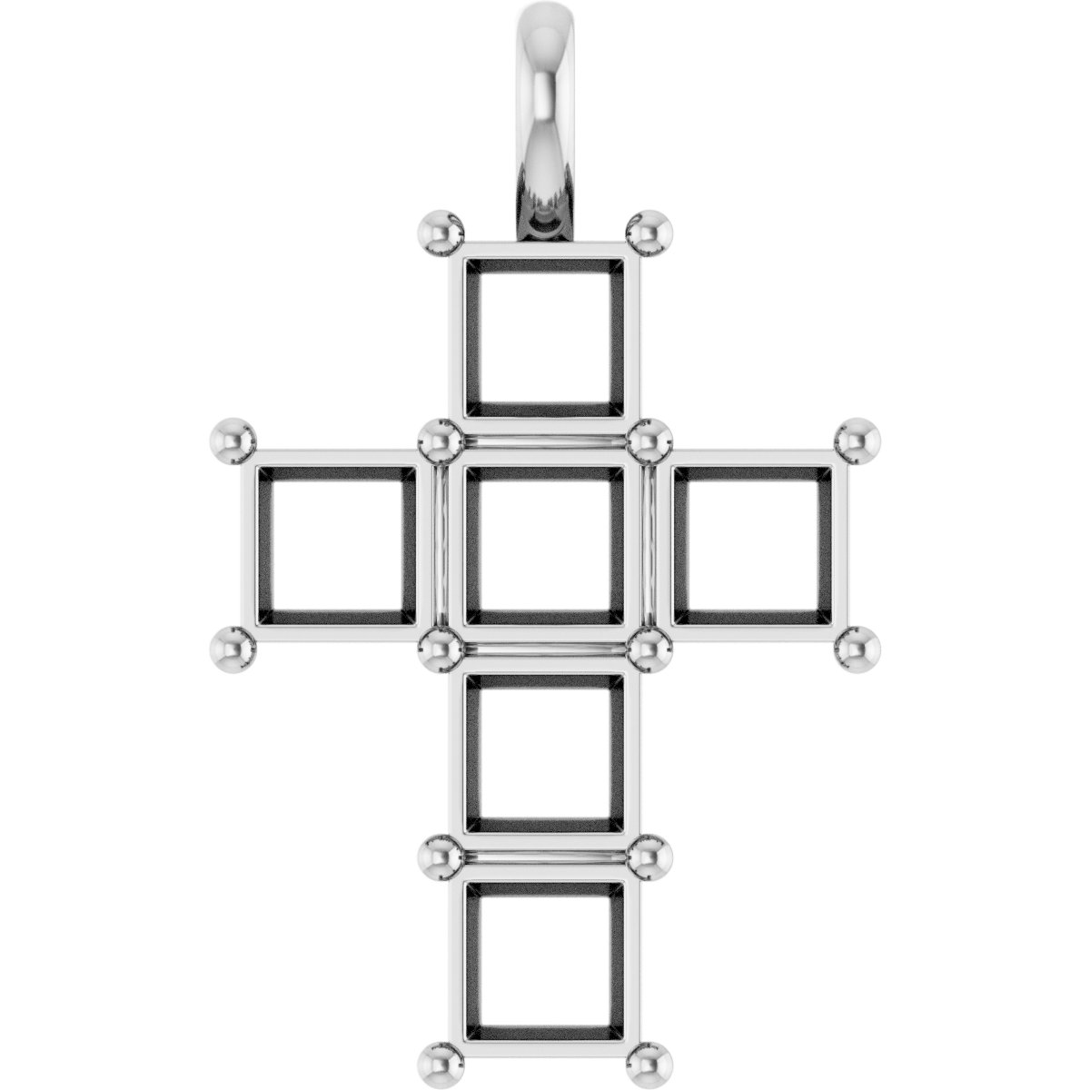 Accented Cross Pendant