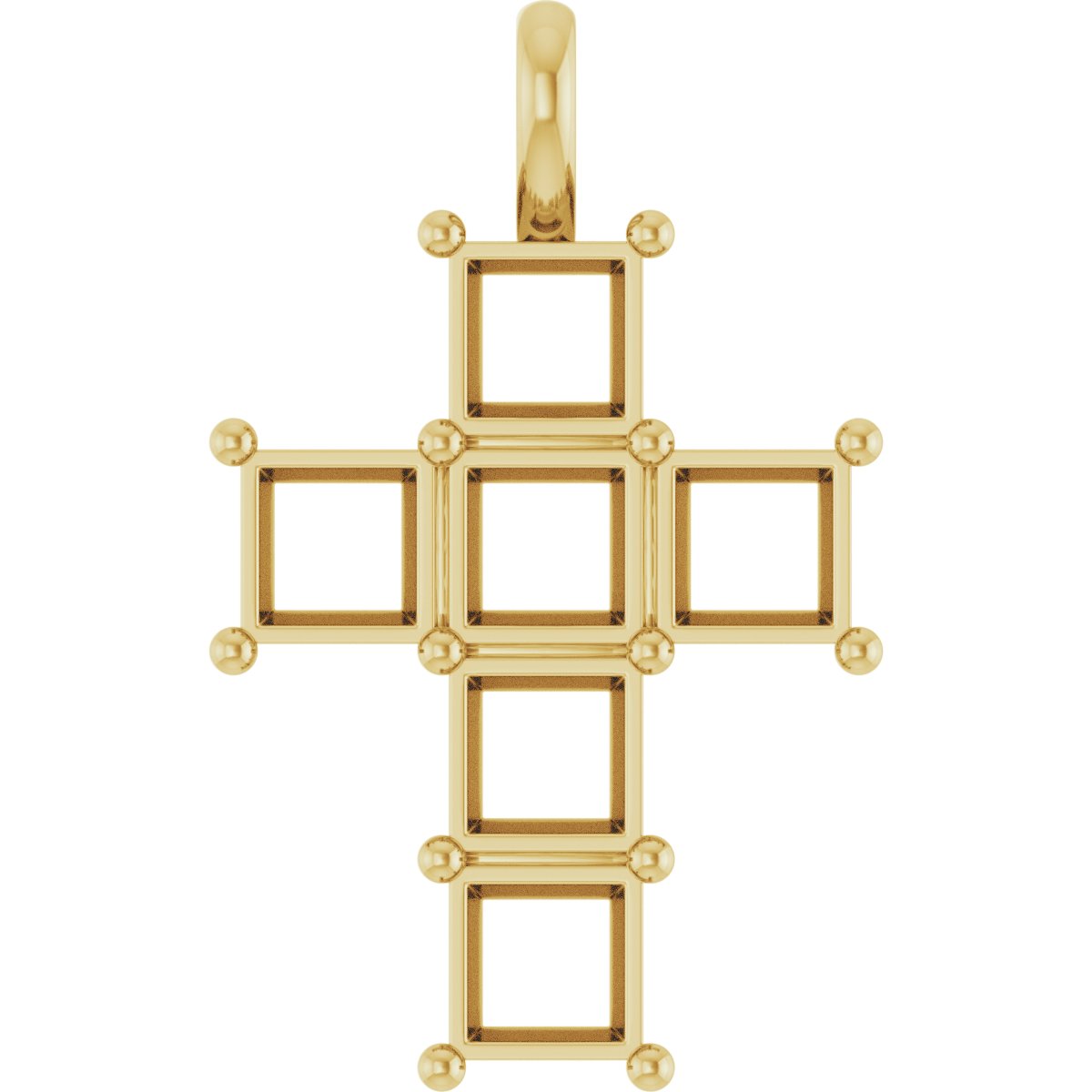 Accented Cross Pendant