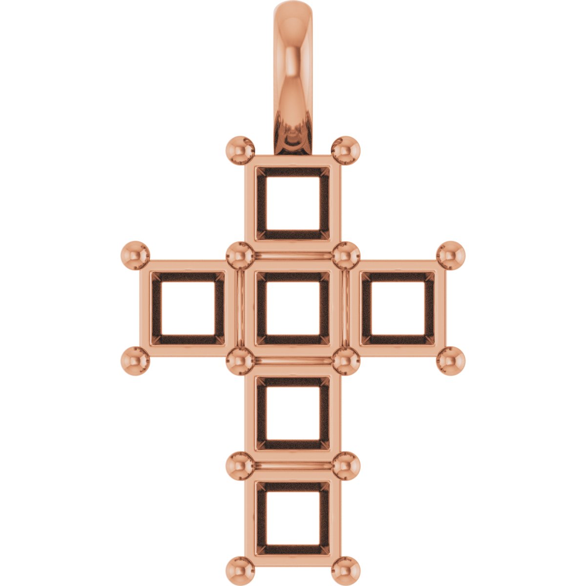 Accented Cross Pendant