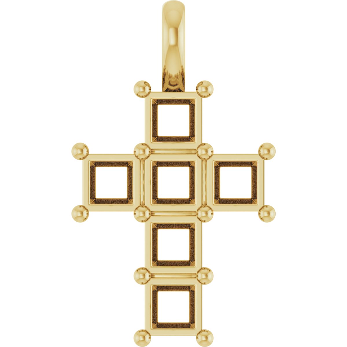Accented Cross Pendant