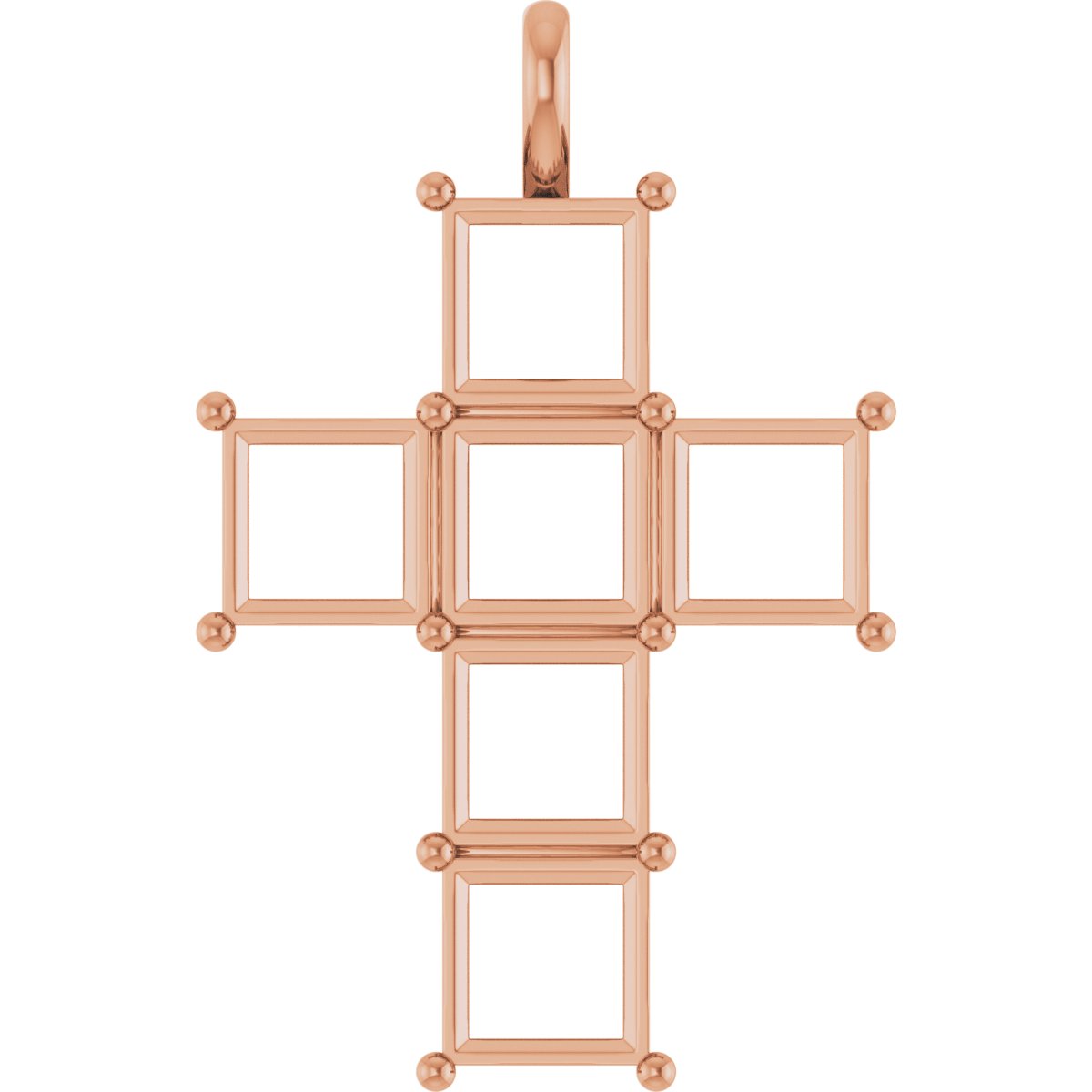 Accented Cross Pendant