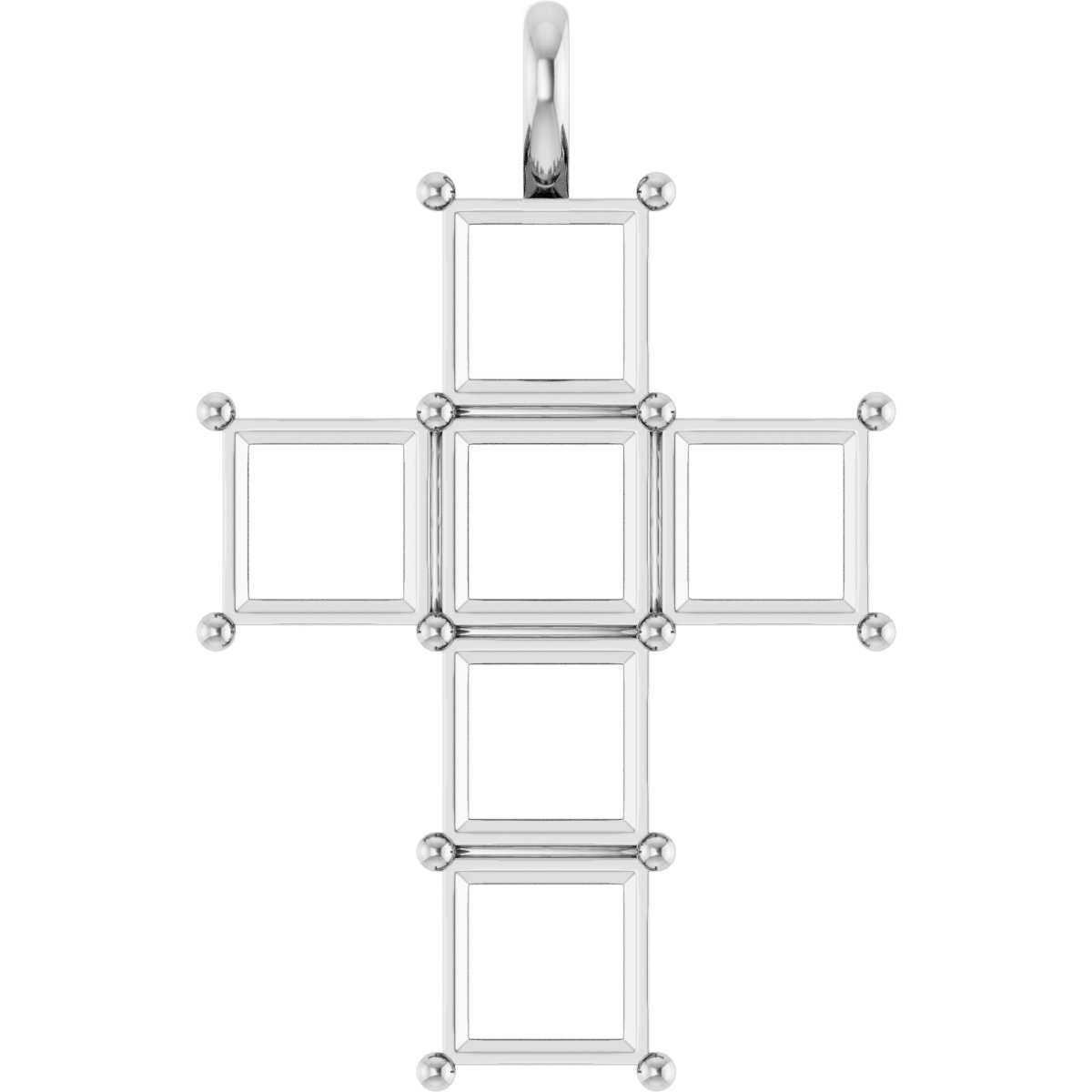 Accented Cross Pendant