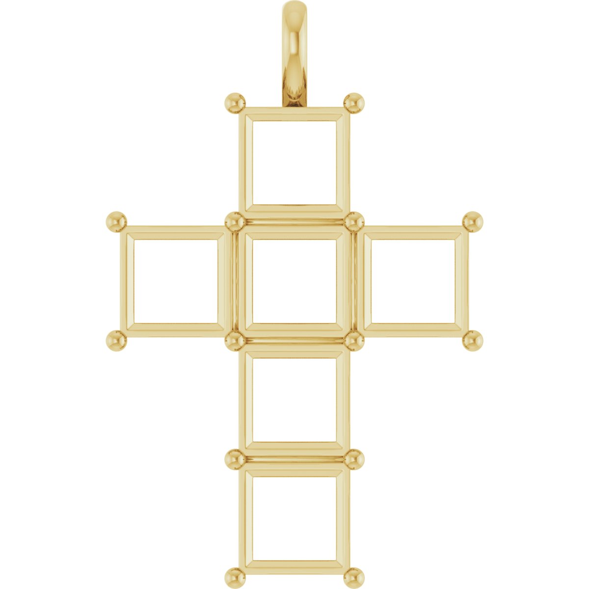 Accented Cross Pendant