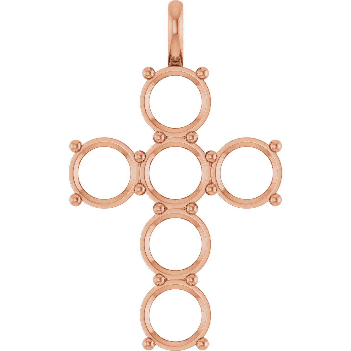 Accented Cross Pendant