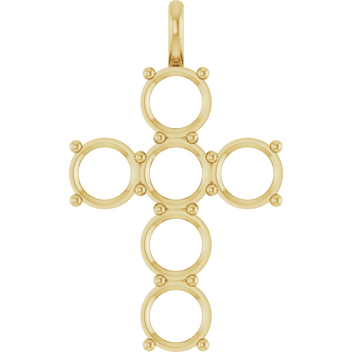 Accented Cross Pendant