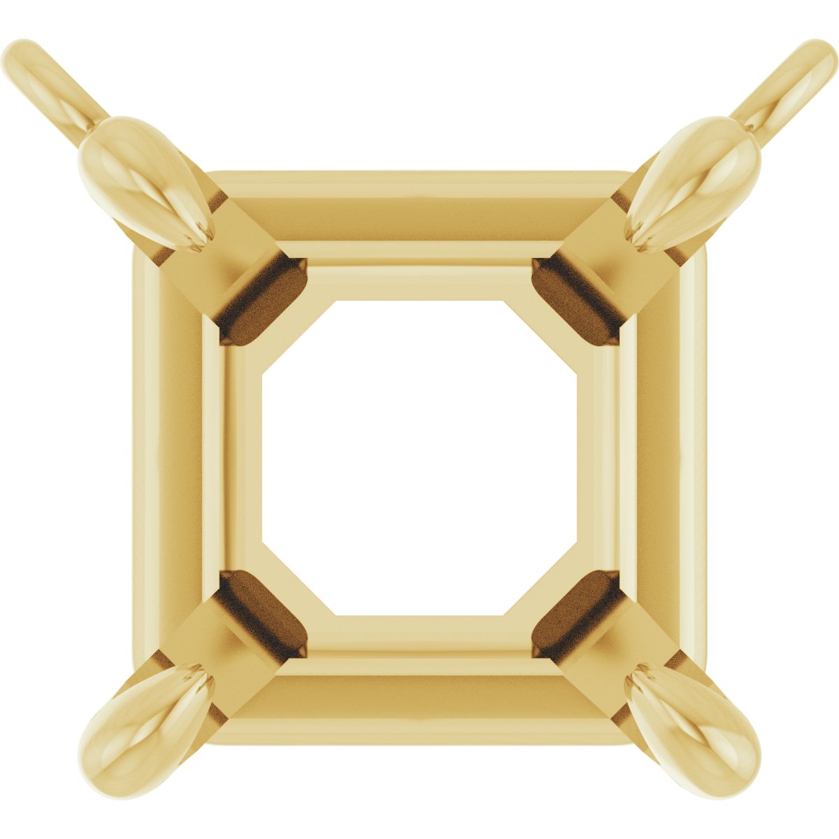 Claw-Prong Solitaire Necklace Center