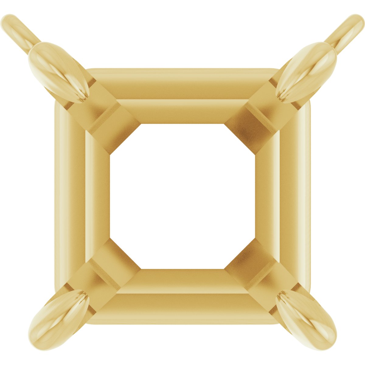 Claw-Prong Solitaire Necklace Center