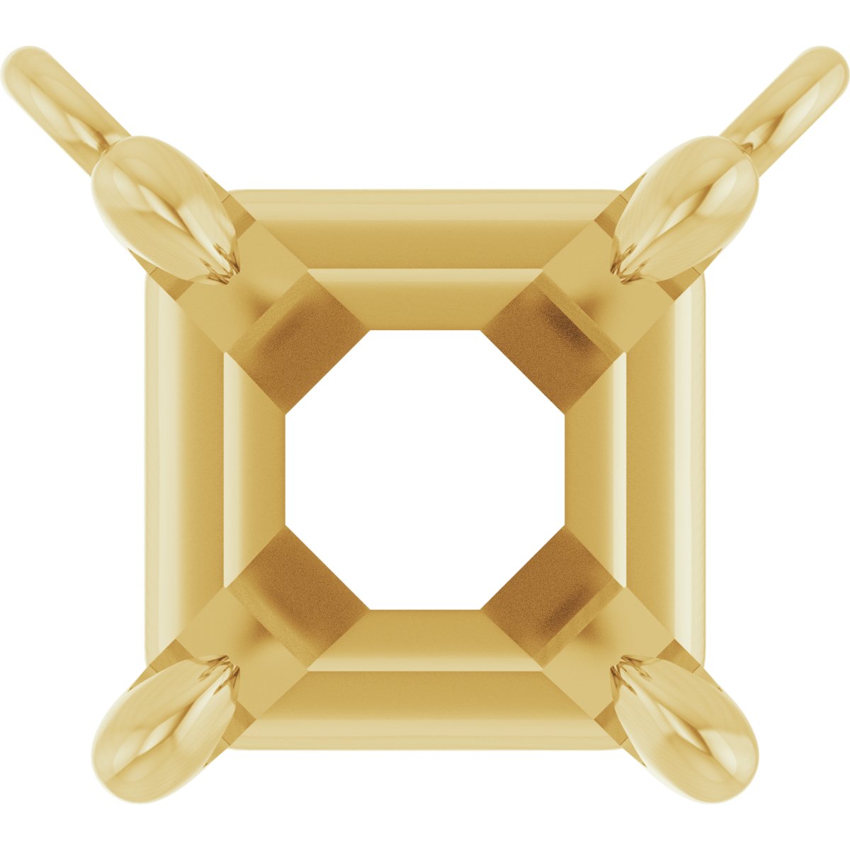 Claw-Prong Solitaire Necklace Center