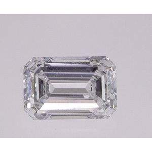 0.51 Carat Emerald Cut Lab Diamond
