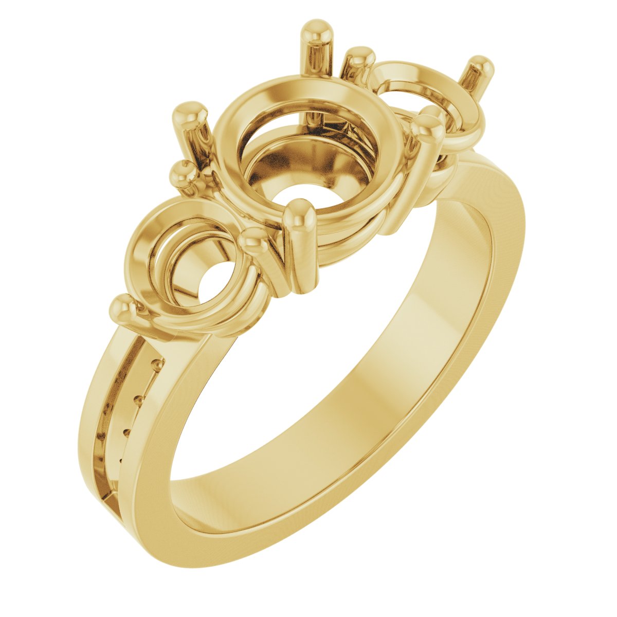Three-Stone Engagement Ring