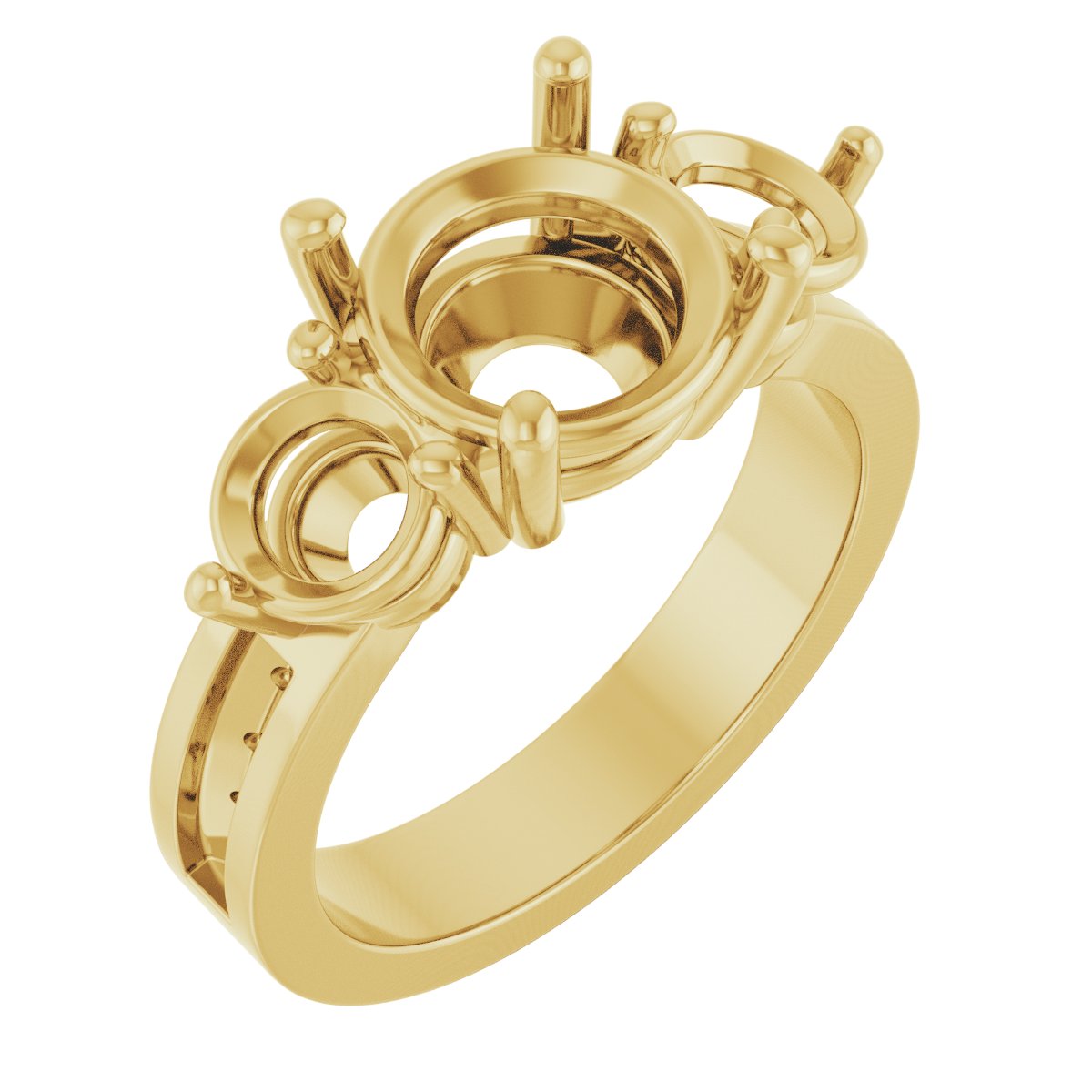 Three-Stone Engagement Ring