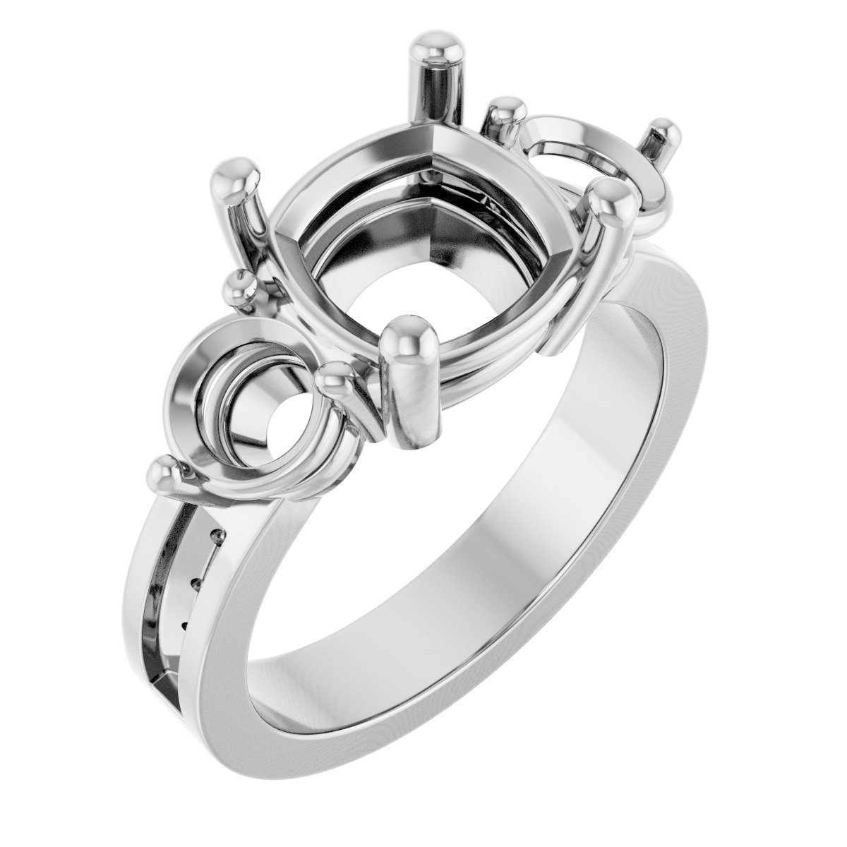 Three-Stone Engagement Ring
