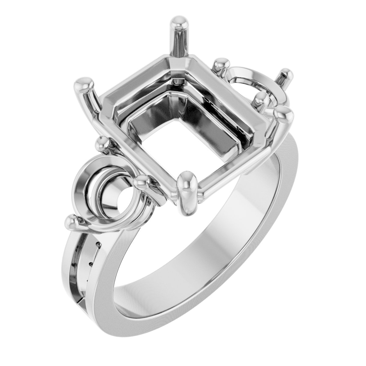 Three-Stone Engagement Ring