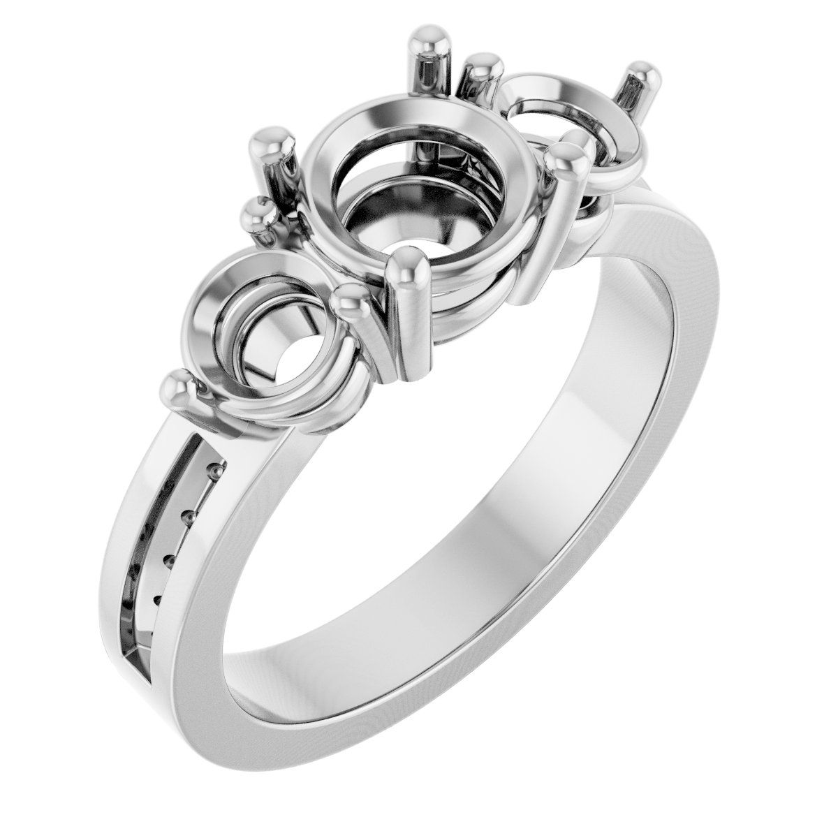 Three-Stone Engagement Ring