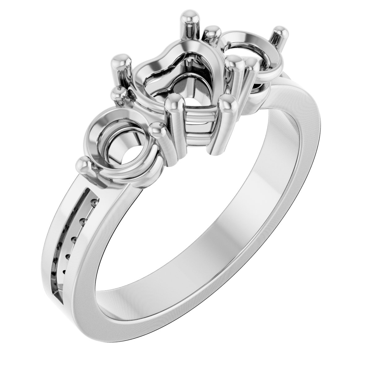 Three-Stone Engagement Ring