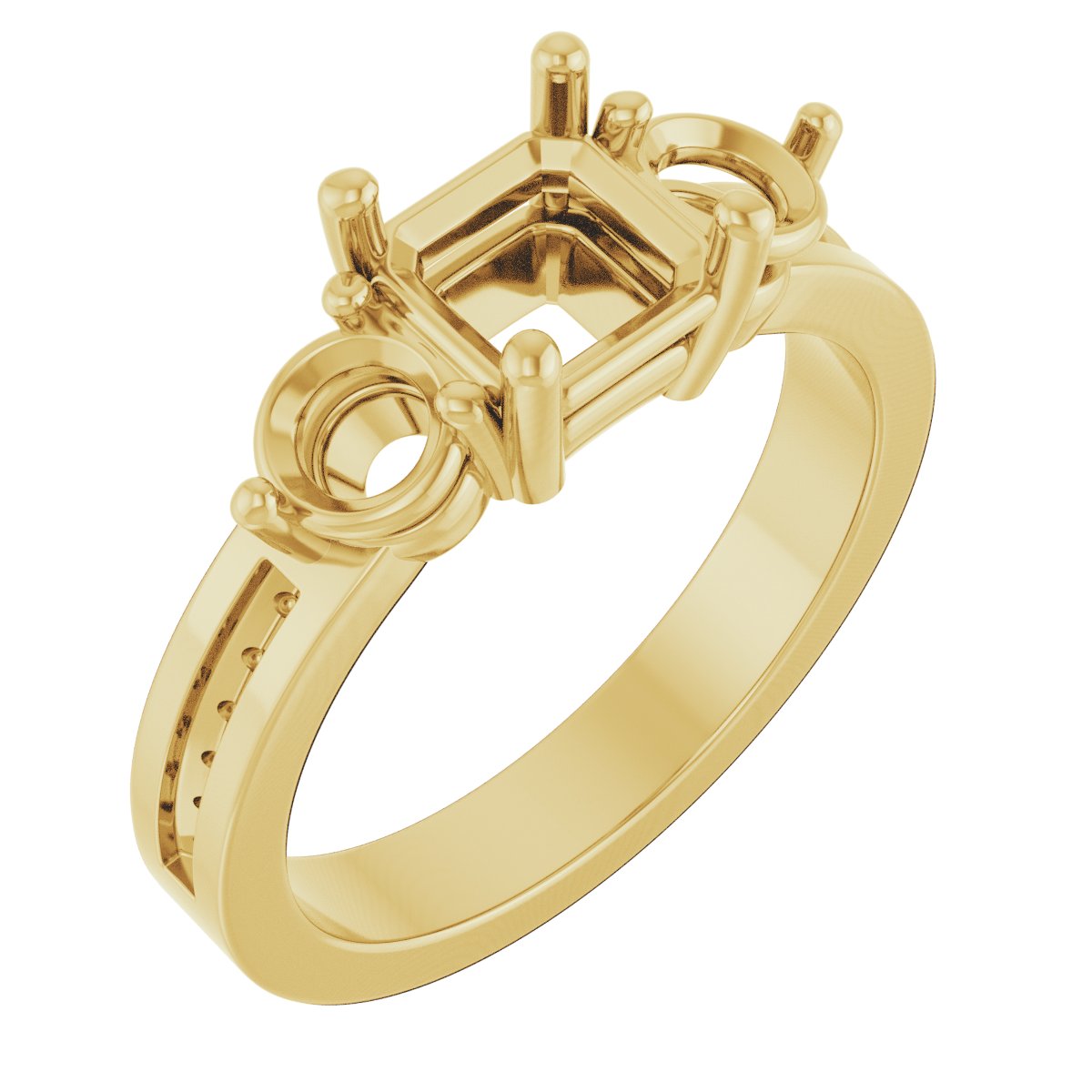 Three-Stone Engagement Ring