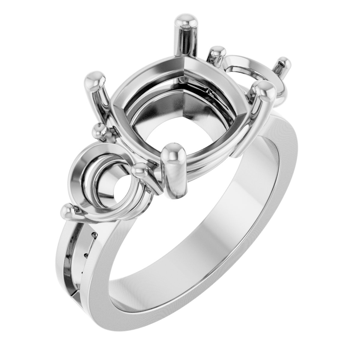 Three-Stone Engagement Ring