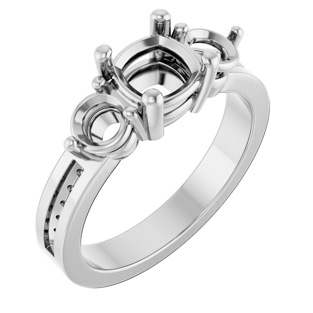 Three-Stone Engagement Ring