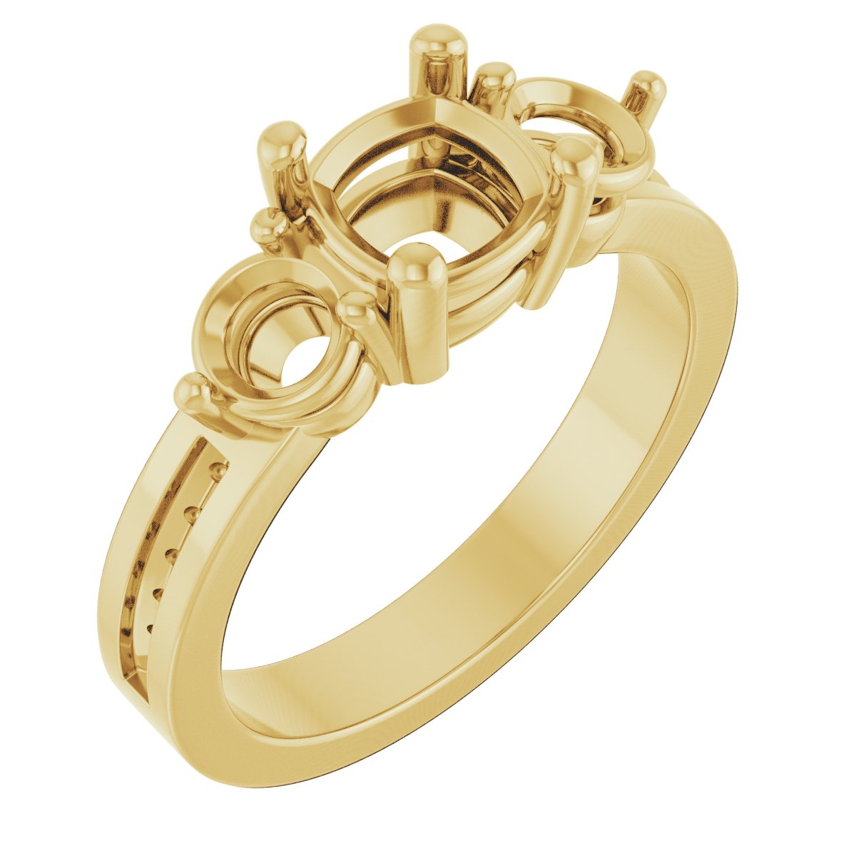 Three-Stone Engagement Ring