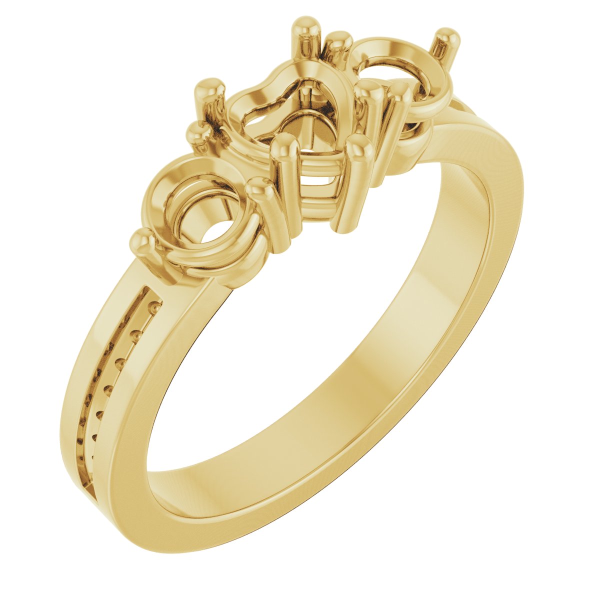 Three-Stone Engagement Ring
