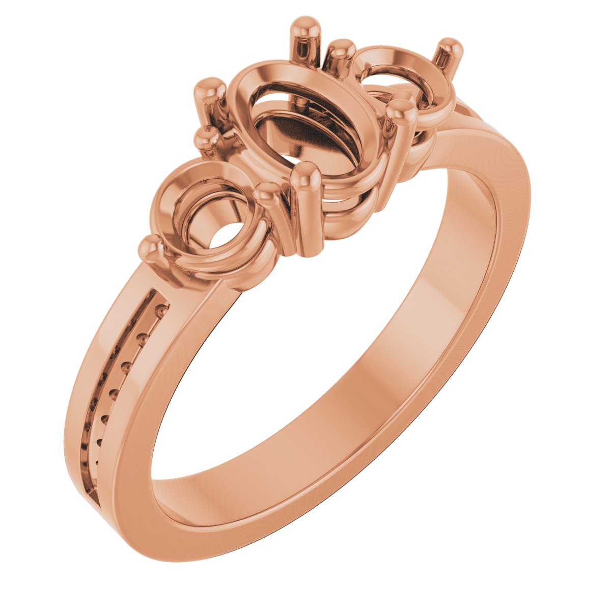 Three-Stone Engagement Ring