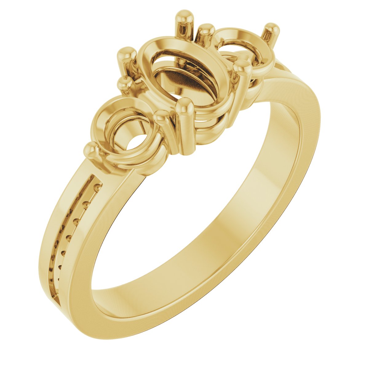 Three-Stone Engagement Ring