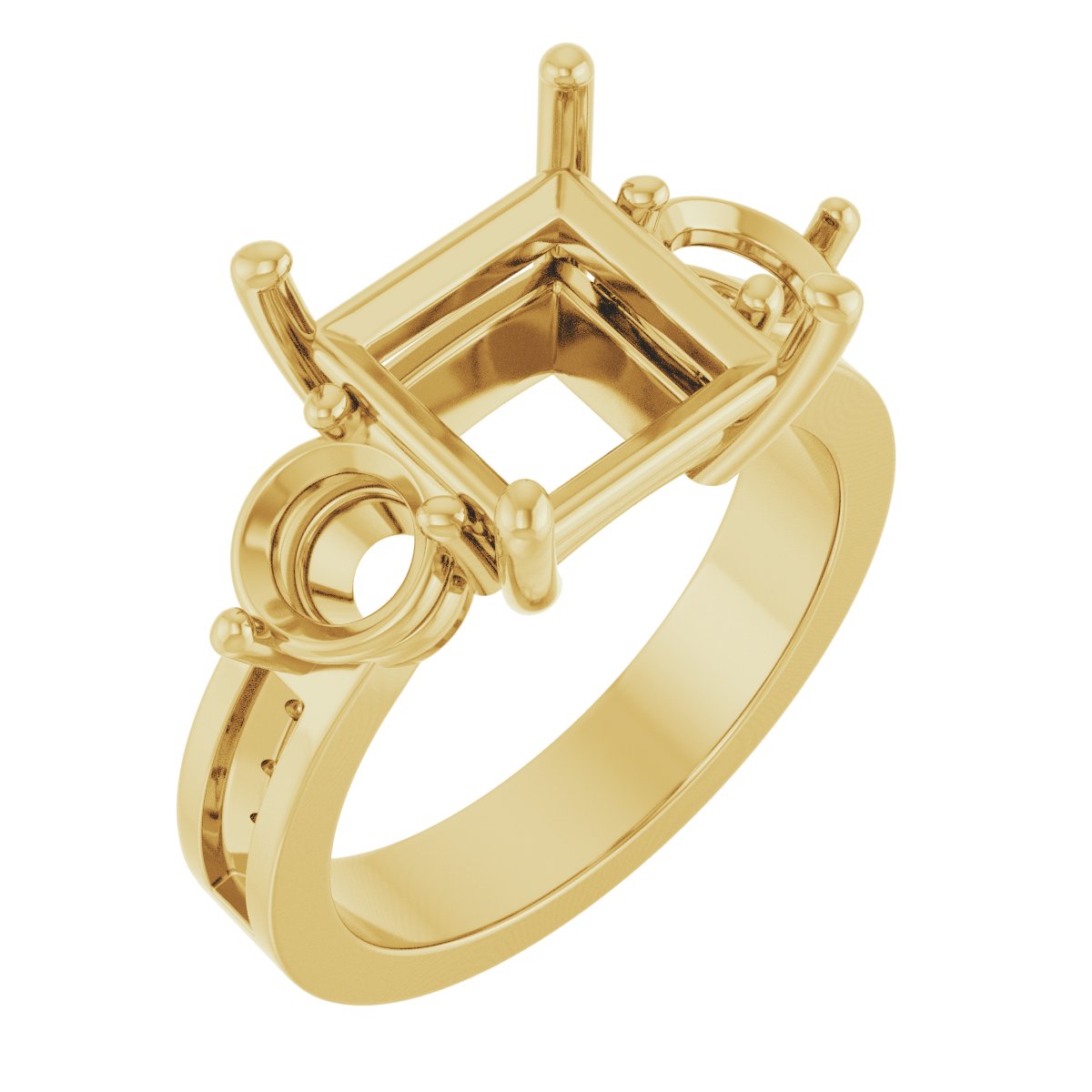 Three-Stone Engagement Ring