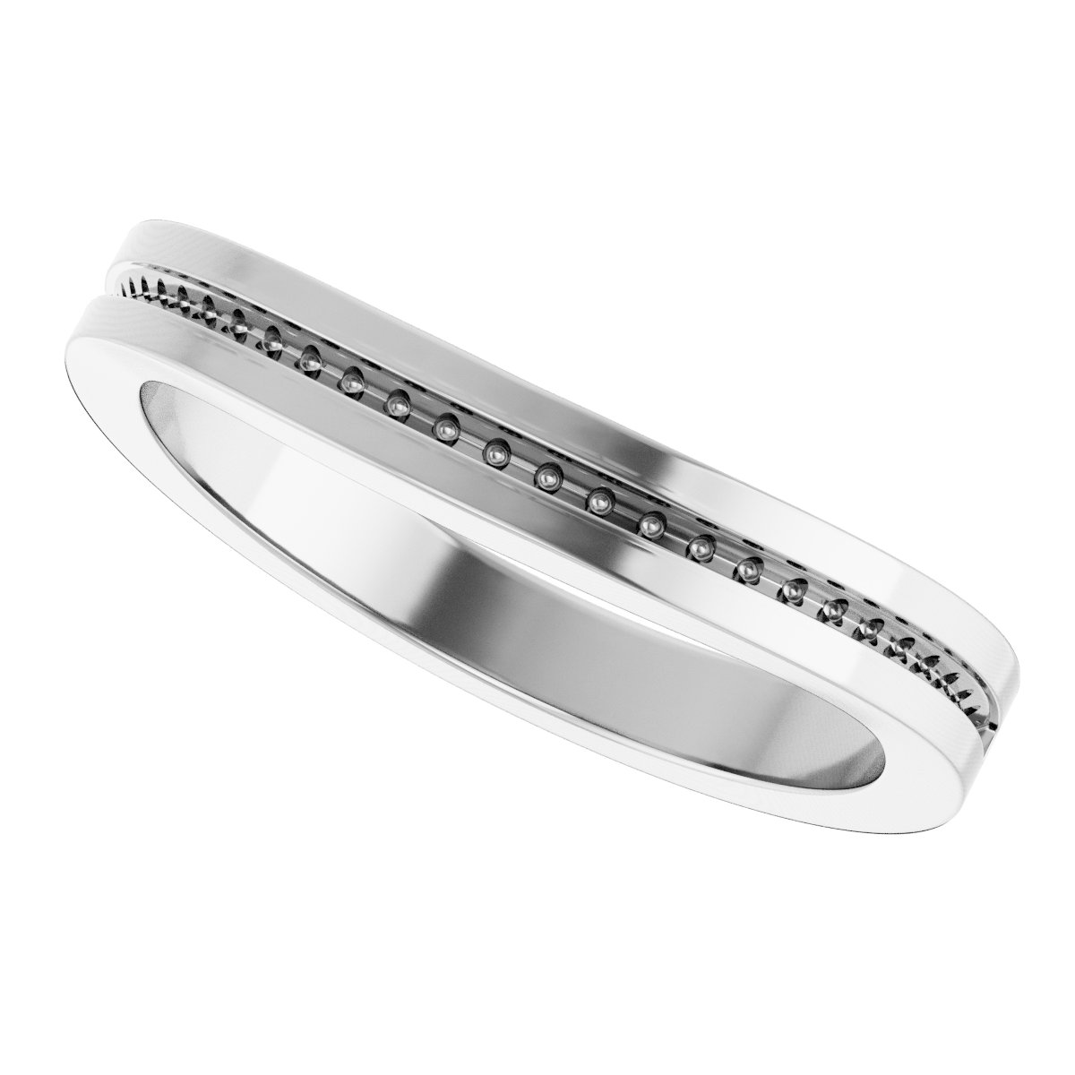 Band Mounting for 8.2 mm Round Ring view 5