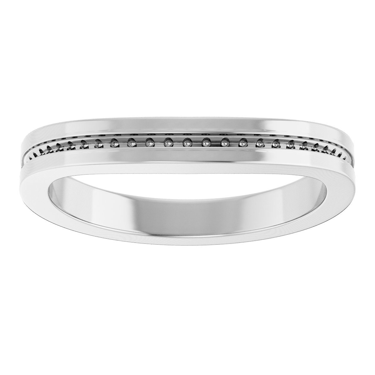 Band Mounting for 8.2 mm Round Ring view 3