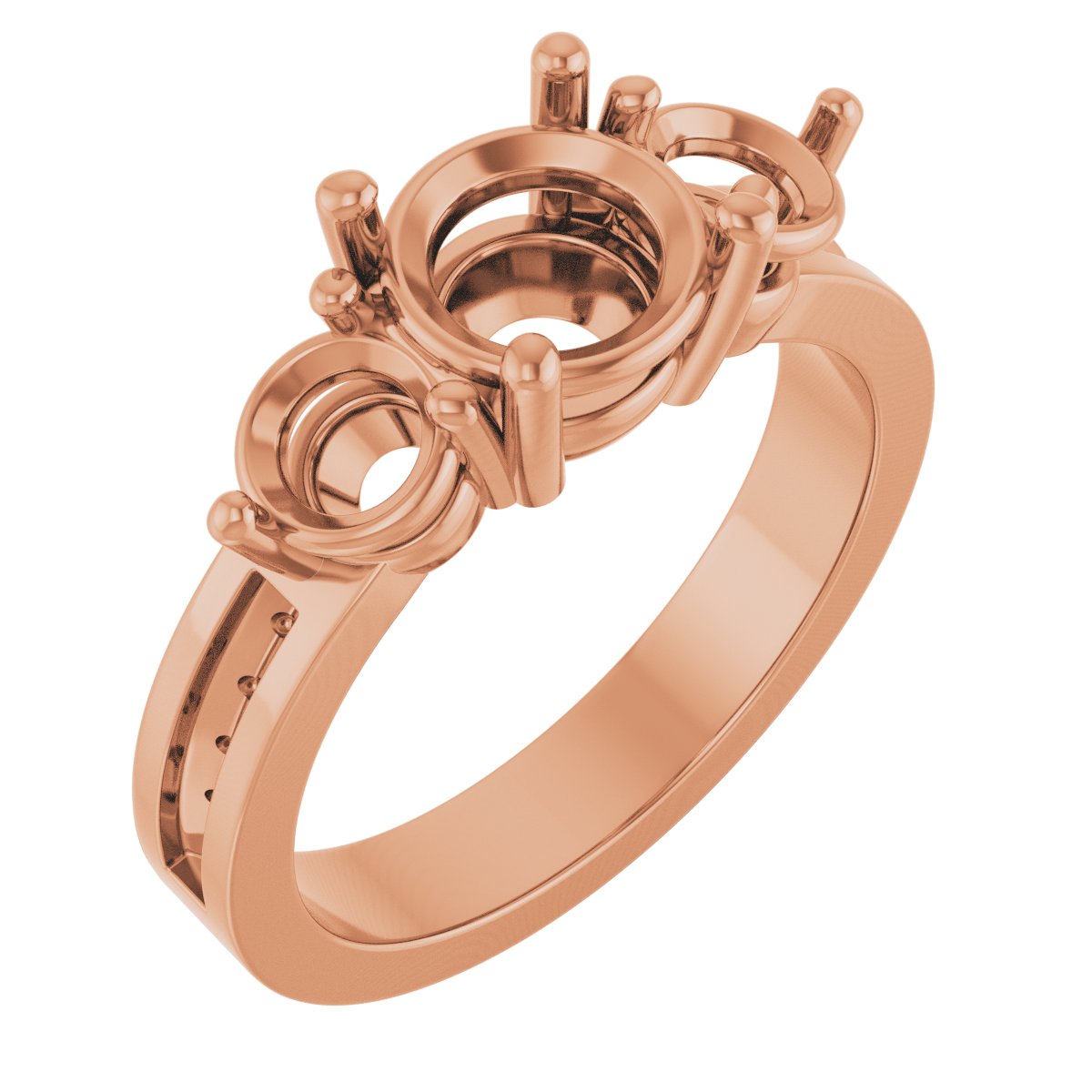 Three-Stone Engagement Ring