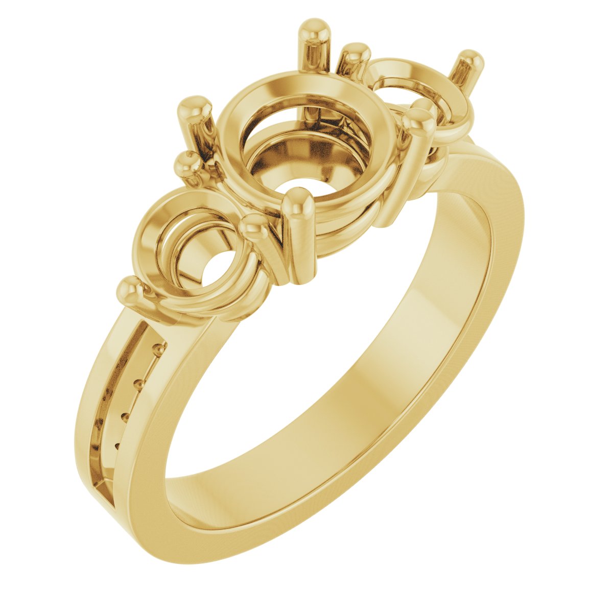 Three-Stone Engagement Ring