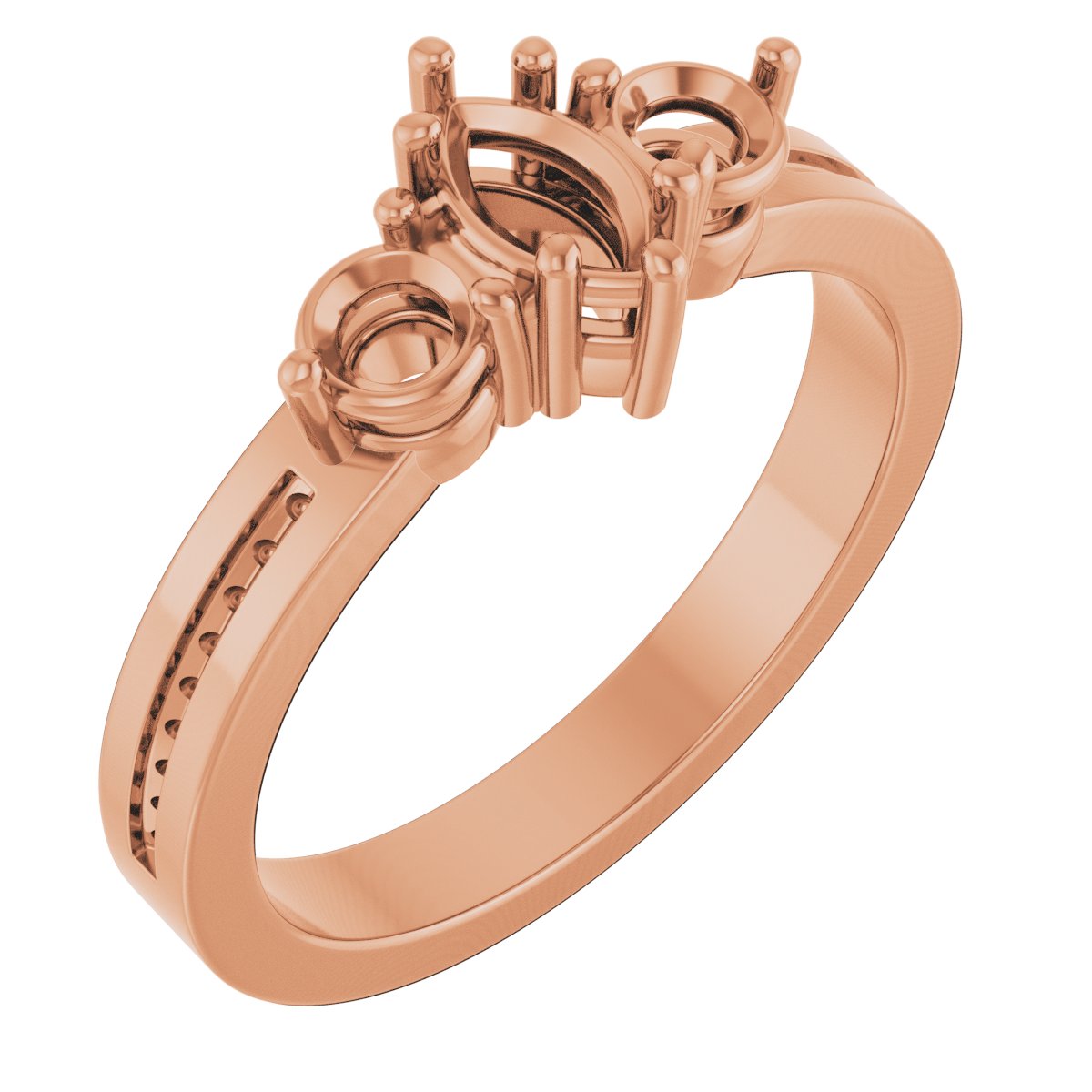 Three-Stone Engagement Ring