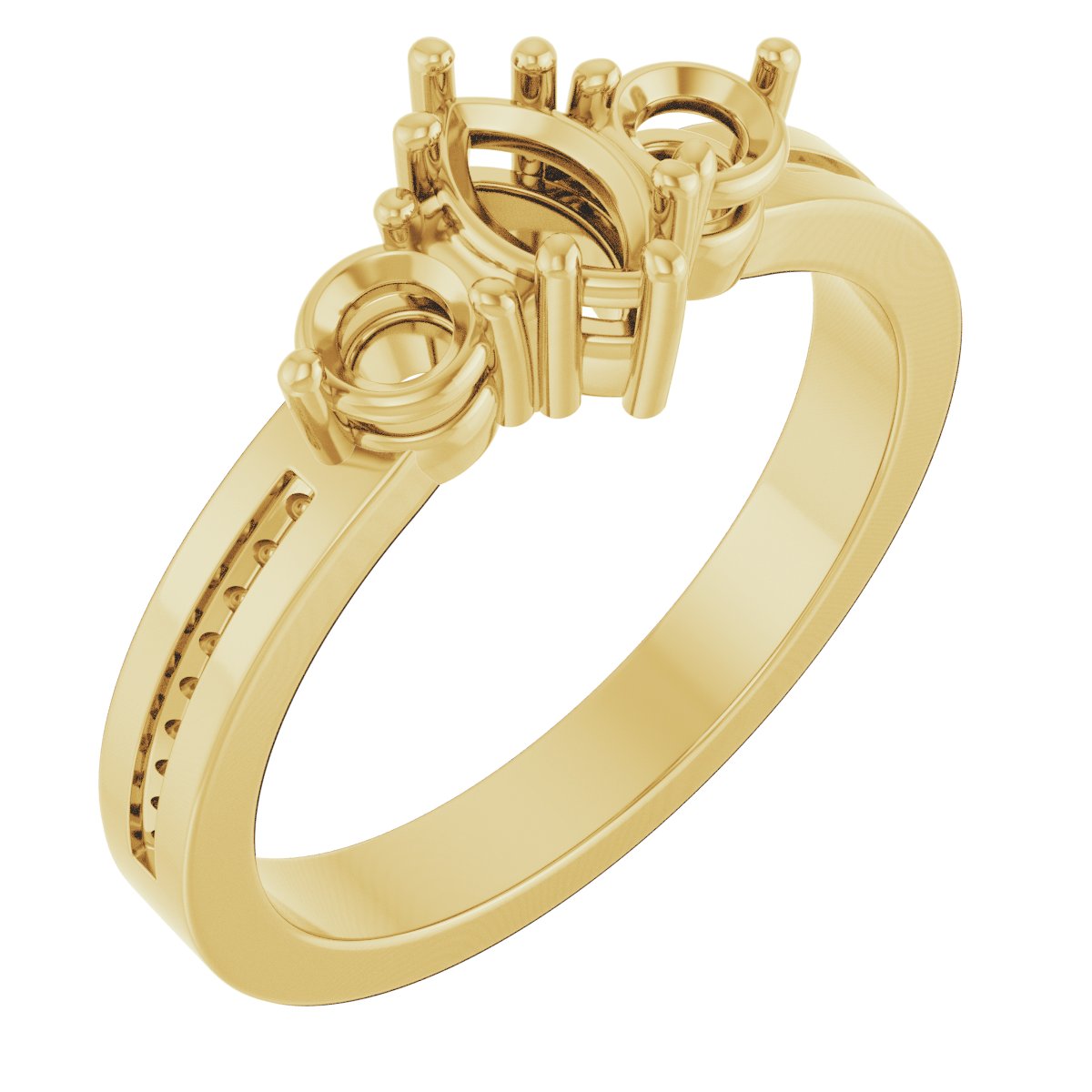 Three-Stone Engagement Ring