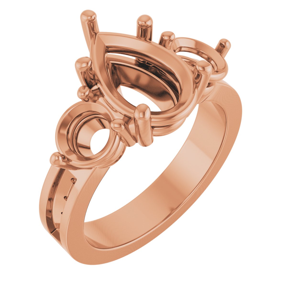 Three-Stone Engagement Ring