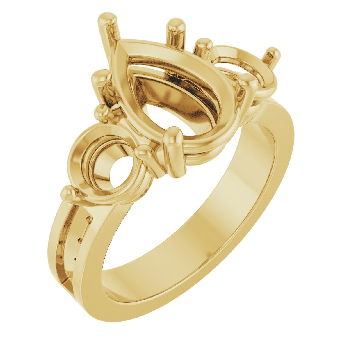 Three-Stone Engagement Ring
