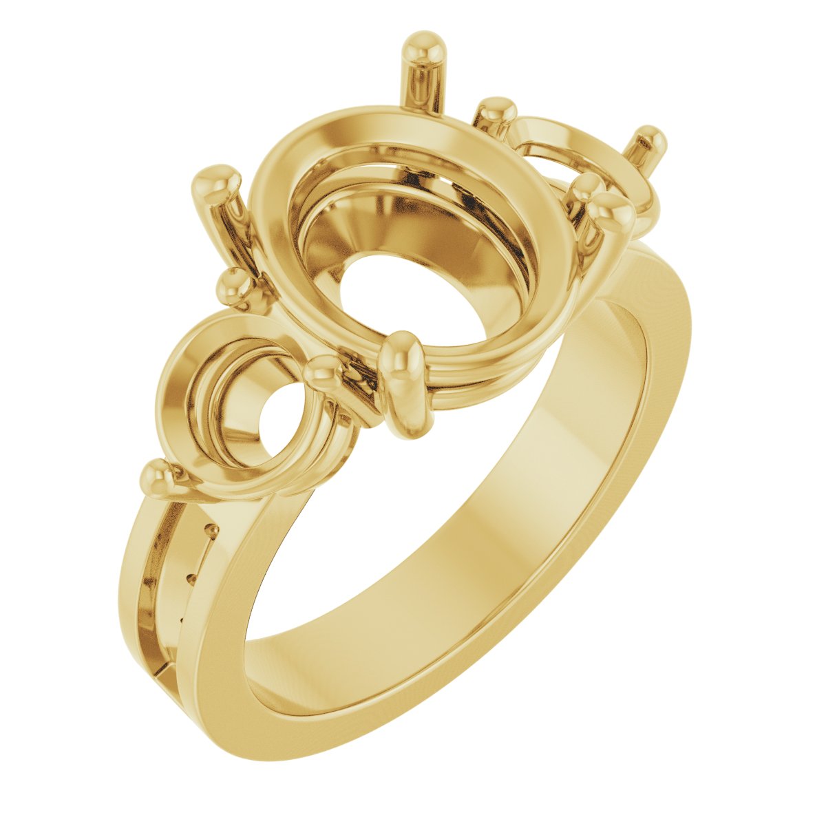 Three-Stone Engagement Ring