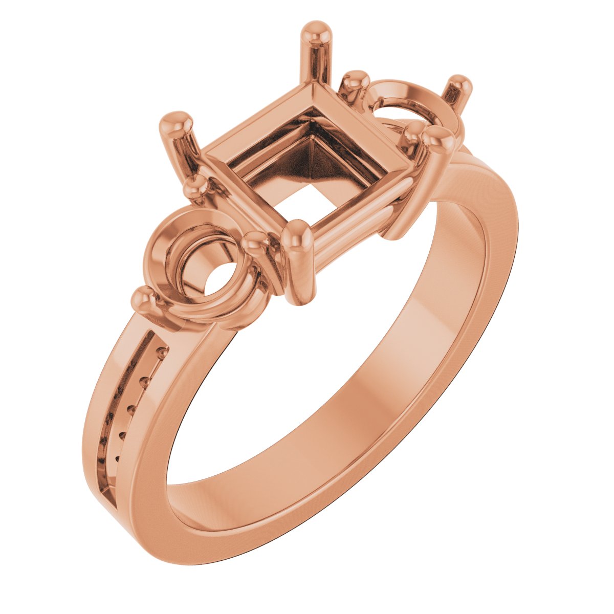 Three-Stone Engagement Ring