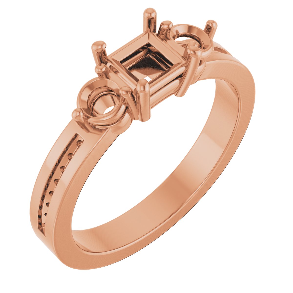 Three-Stone Engagement Ring