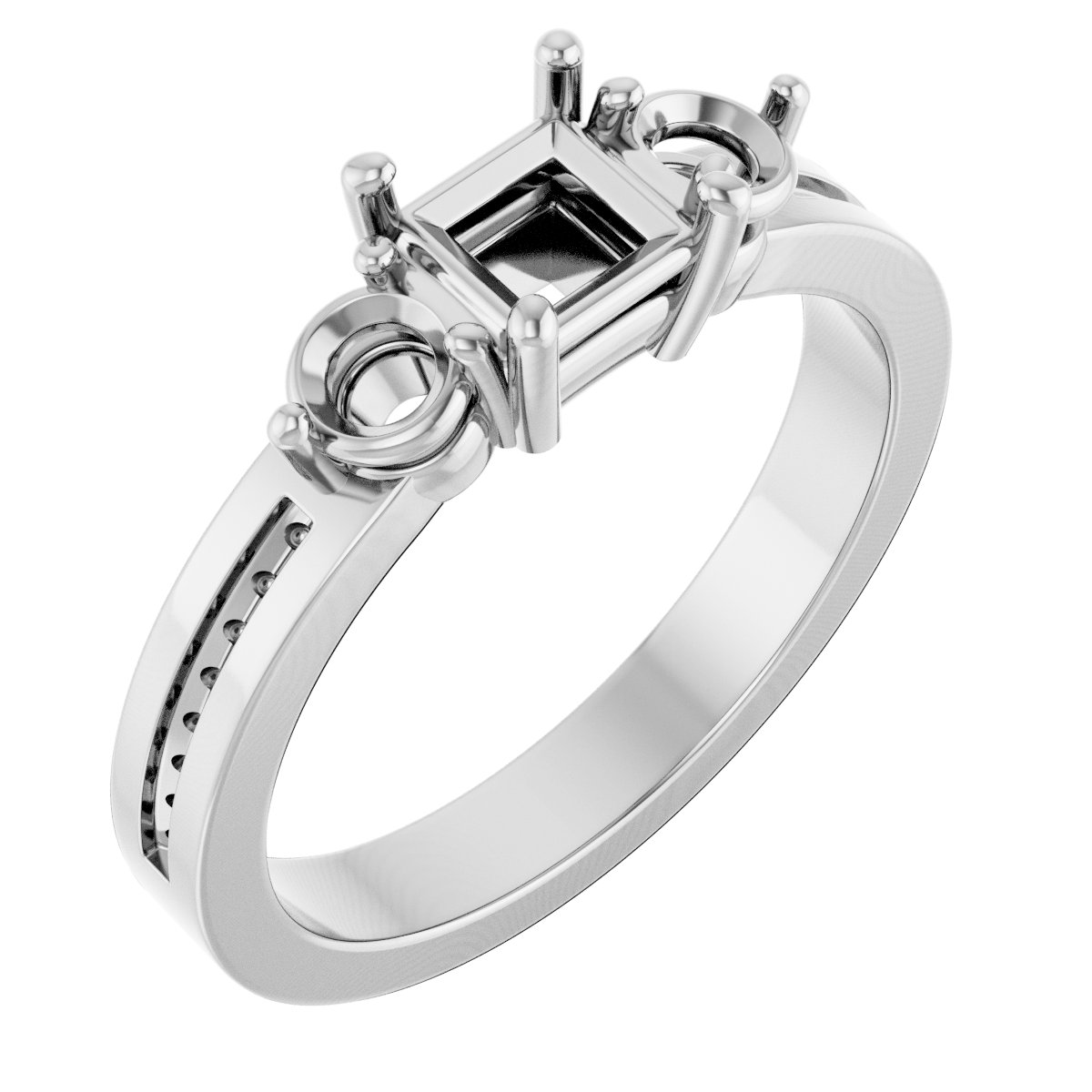 Three-Stone Engagement Ring