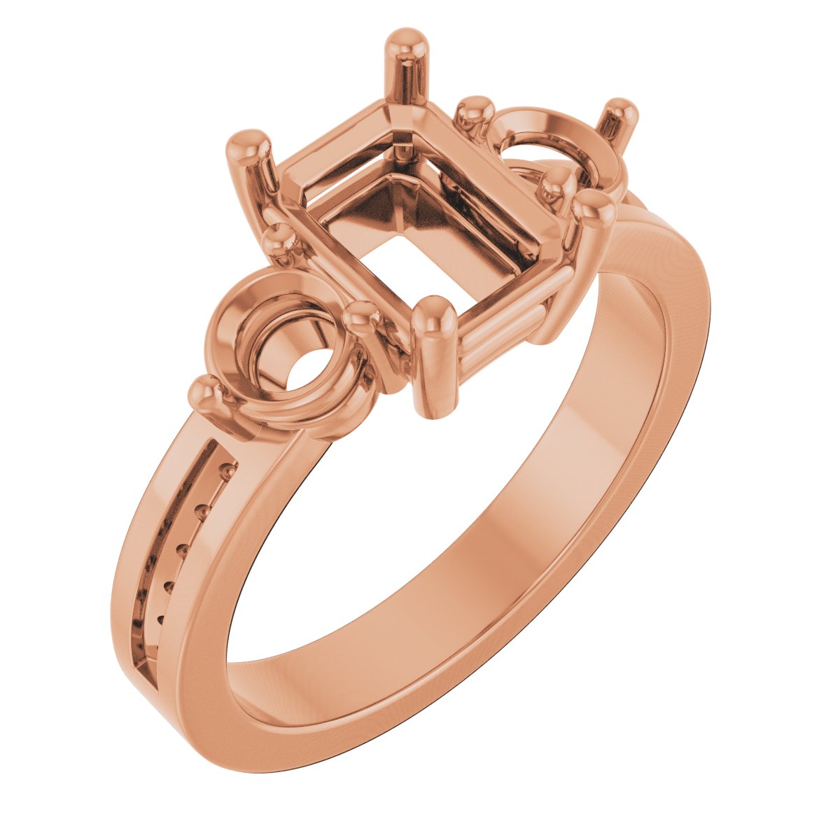 Three-Stone Engagement Ring