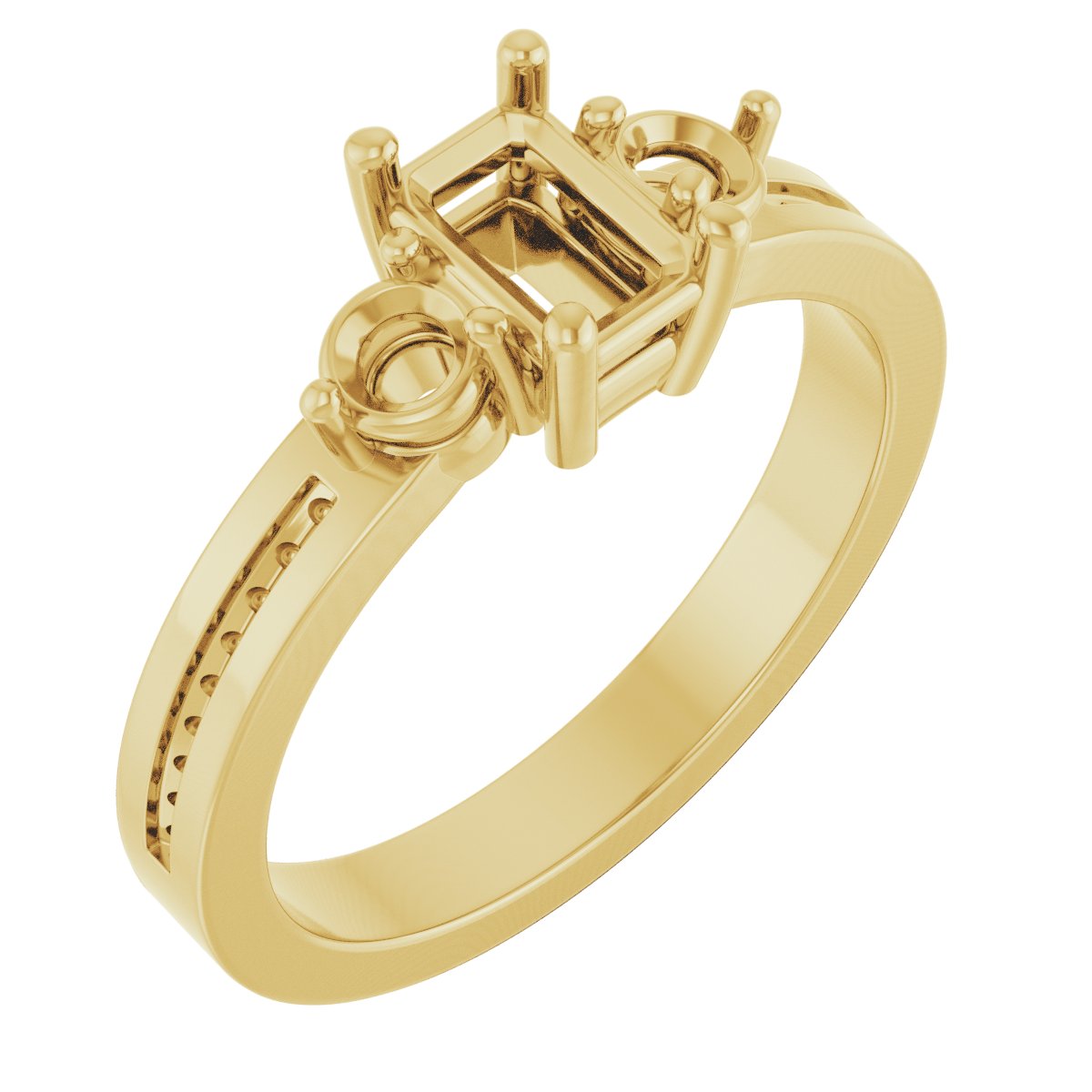 Three-Stone Engagement Ring