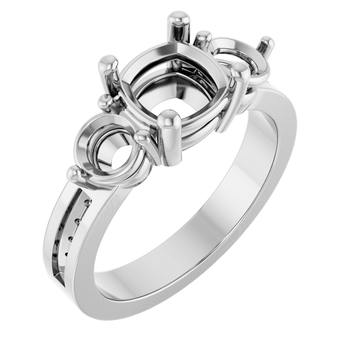 Three-Stone Engagement Ring