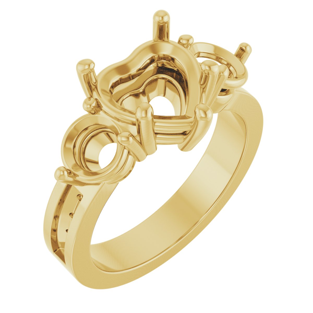 Three-Stone Engagement Ring