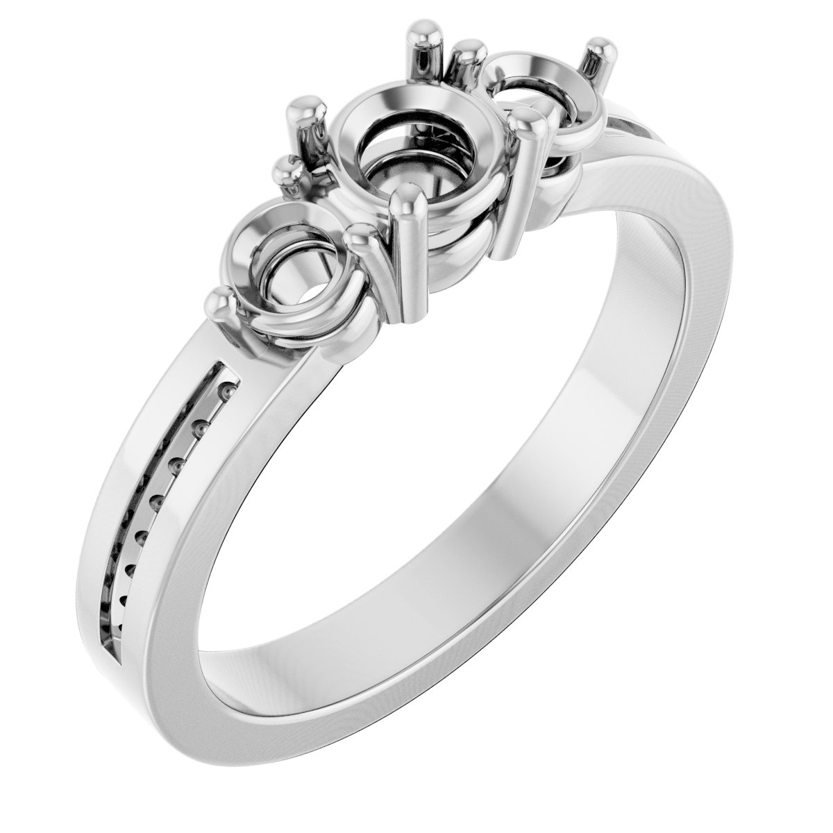 Three-Stone Engagement Ring