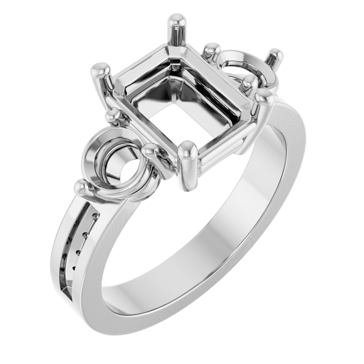 Three-Stone Engagement Ring
