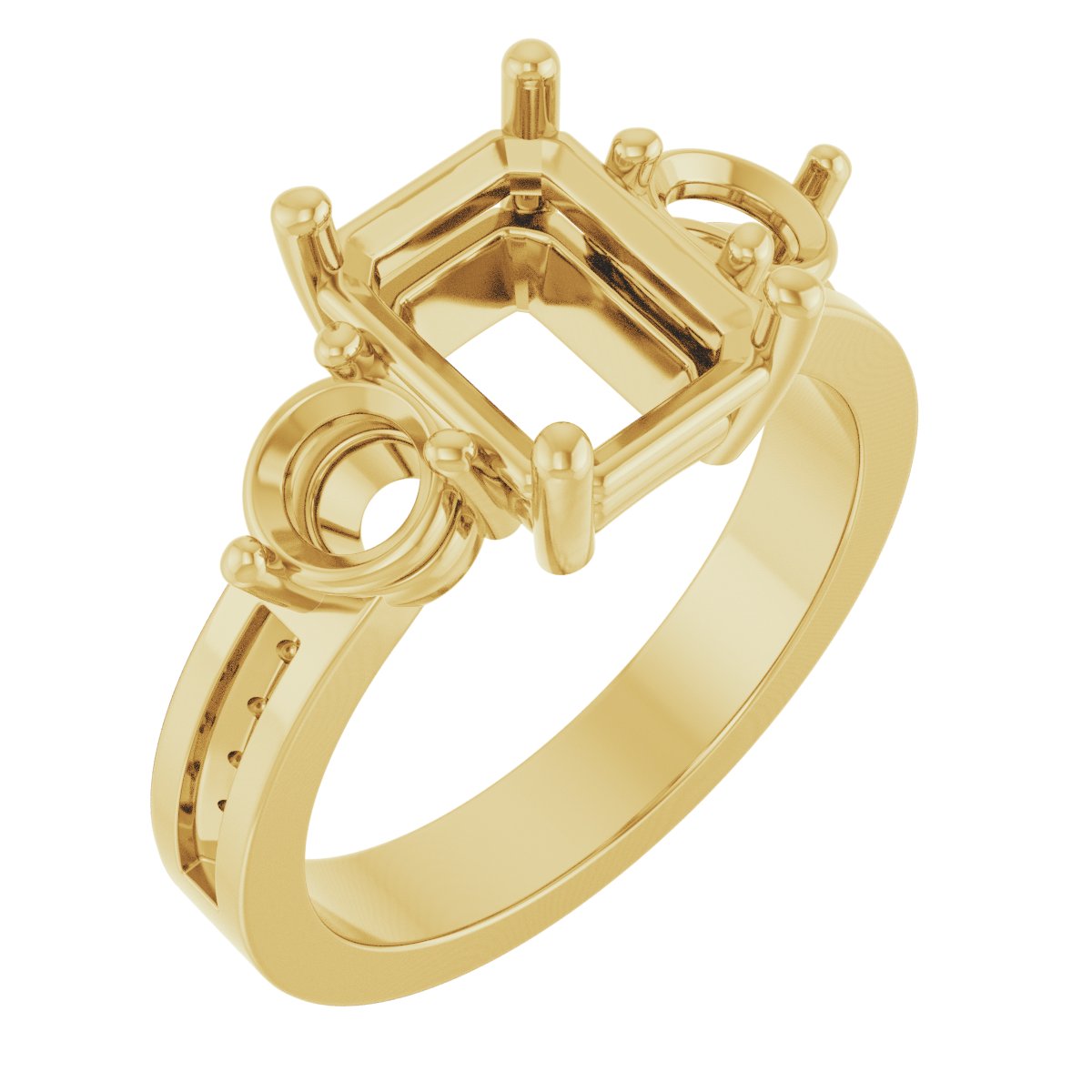 Three-Stone Engagement Ring