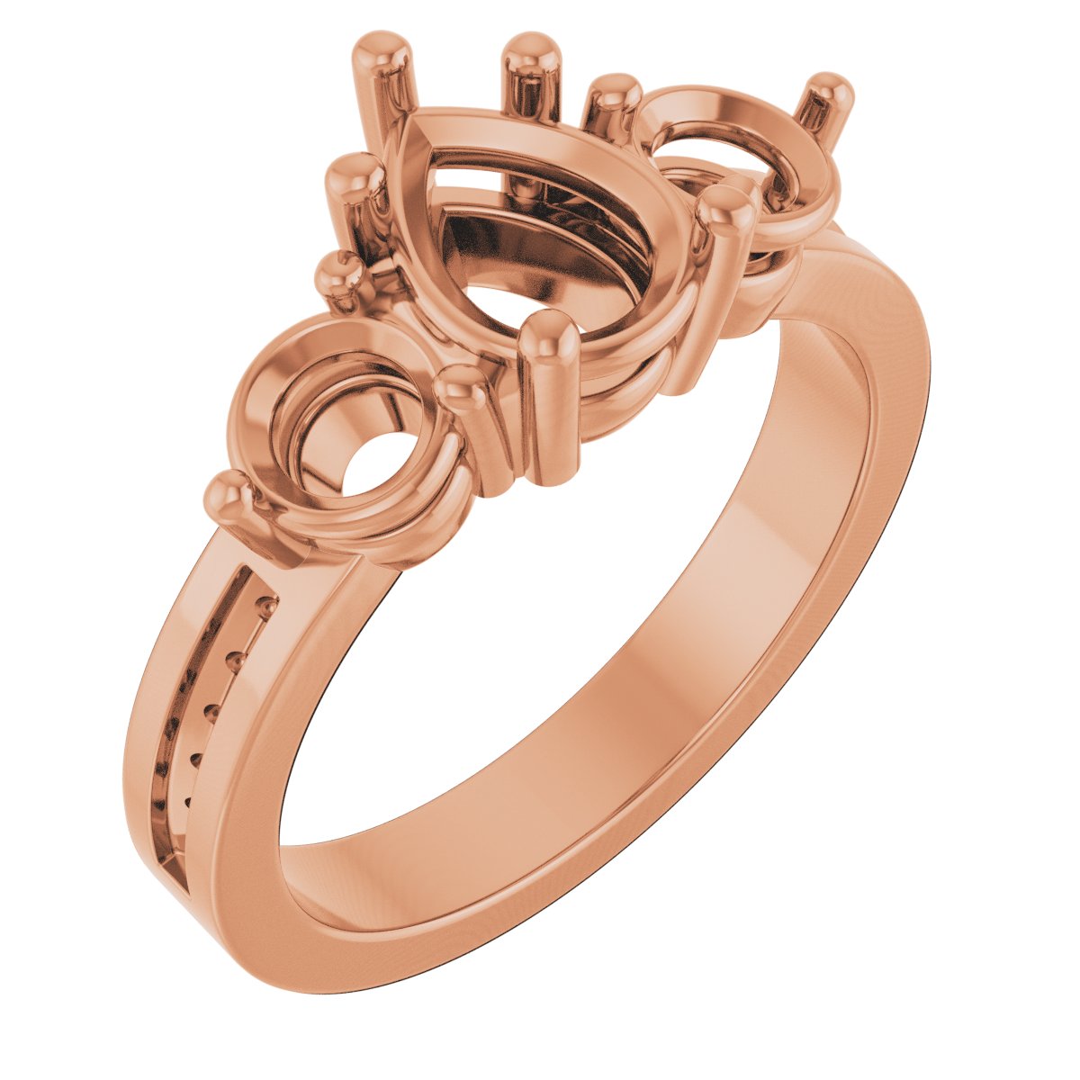 Three-Stone Engagement Ring