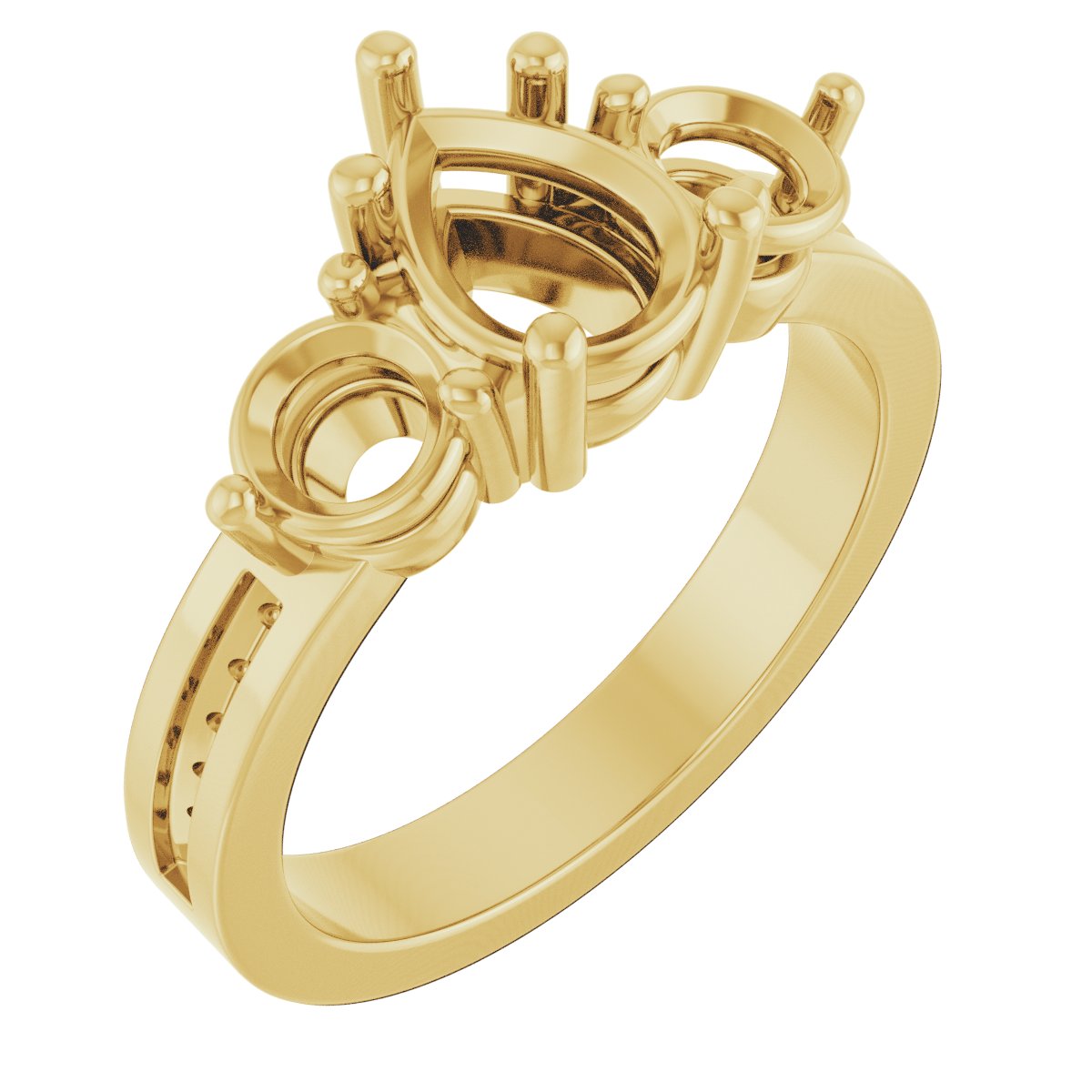 Three-Stone Engagement Ring
