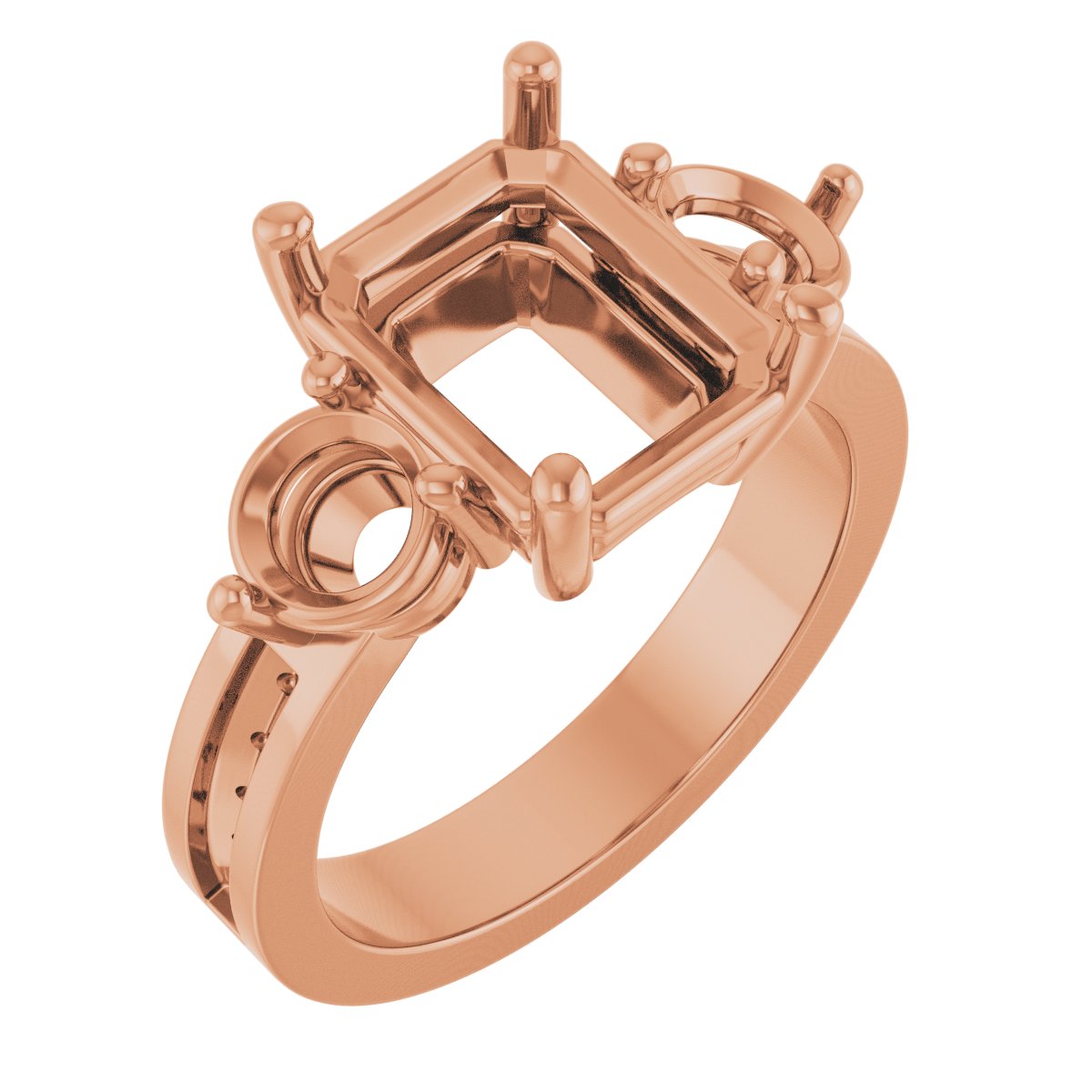 Three-Stone Engagement Ring