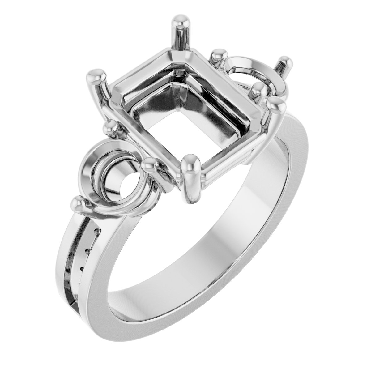 Three-Stone Engagement Ring